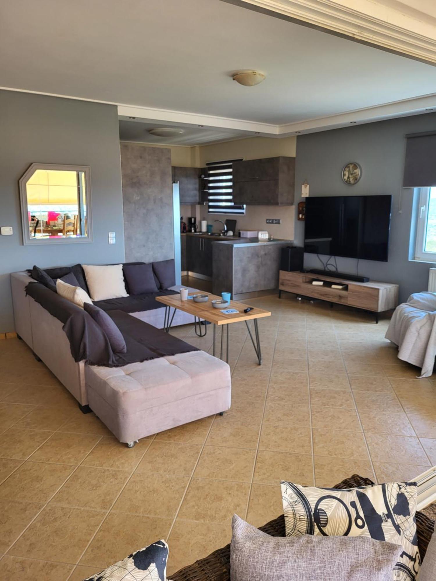 "Stergiou Luxury Apartment 2Nd Floor" Με Κοινη Πισινα Saronida Room photo